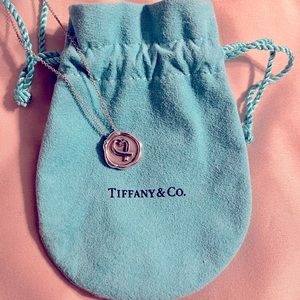 Authentic Tiffany & Co. Paloma Picasso Loving Hearts necklace
